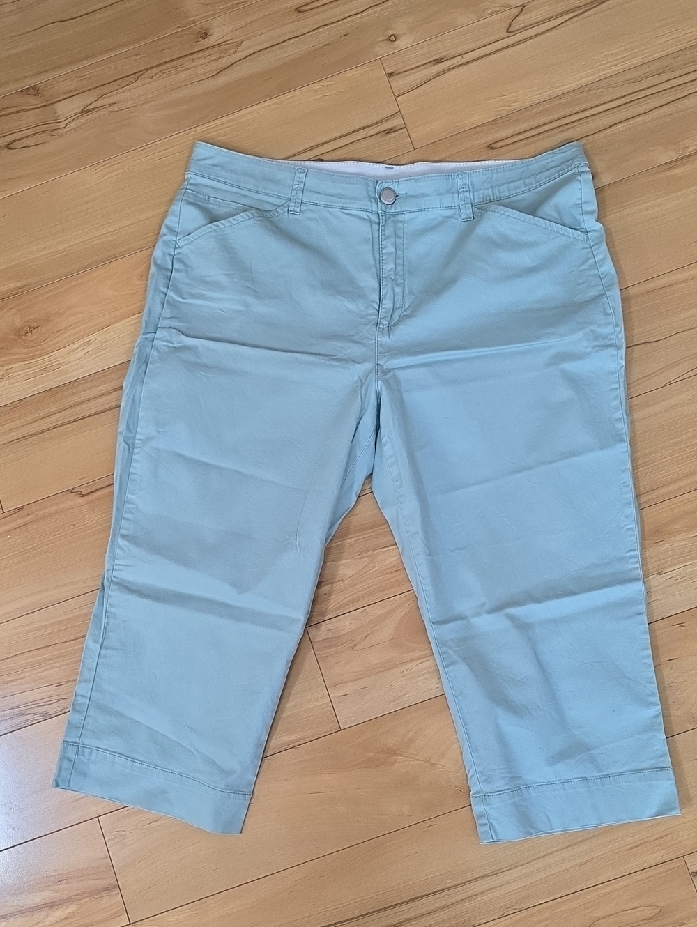 Bandolino "maureen" Light Mint Green Capri Pants Size 16